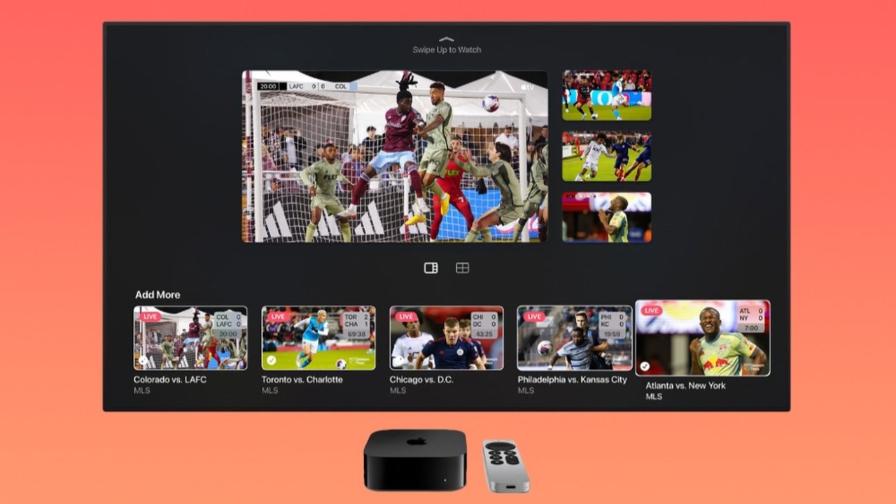 Apple TV offers multiple live sports watching feature