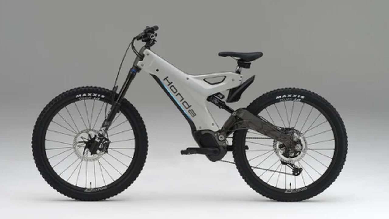 Honda's new electric bicycle concept was much appreciated