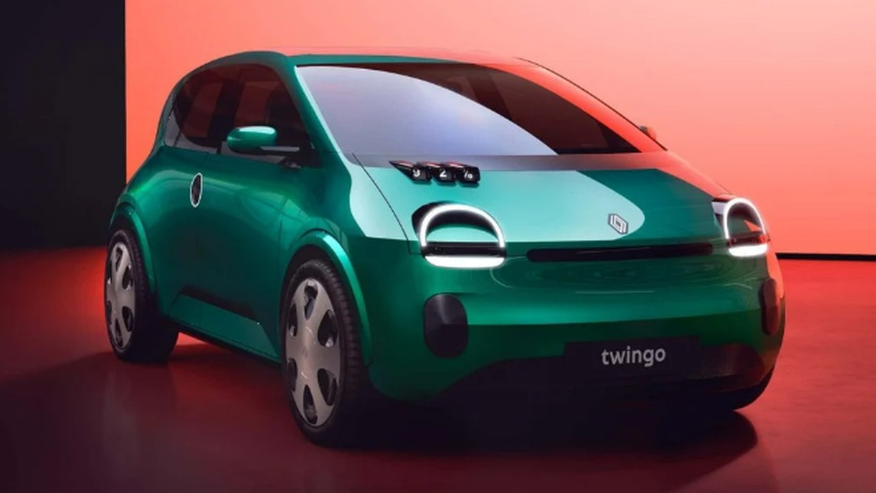 Renault Twingo's electric concept has been introduced