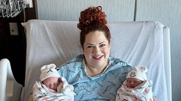 Twin babies born in different years!