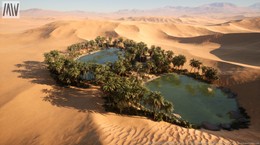 Unreal Engine 5.1 dune desert landscape demo impresses with stunning graphics