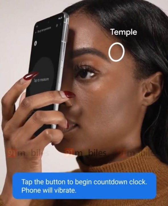 The Pixel 8 series could come with a temperature measuring feature