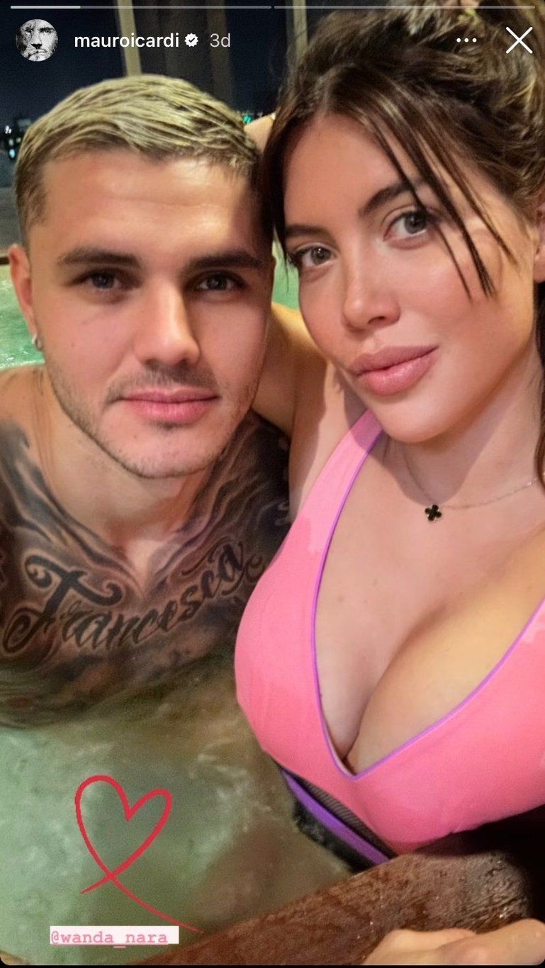 Mauro Icardi posts and deletes half-naked photo of Wanda Nara in bed, sparking controversy - Photo: 4