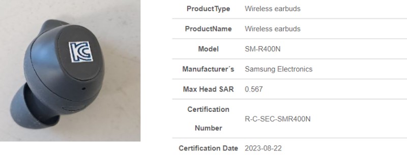 The upcoming Samsung Galaxy Buds got spotted on a certification site!