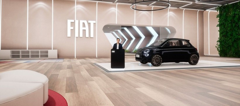 FIAT introduces the first "metaverse-powered showroom" - Photo: 2