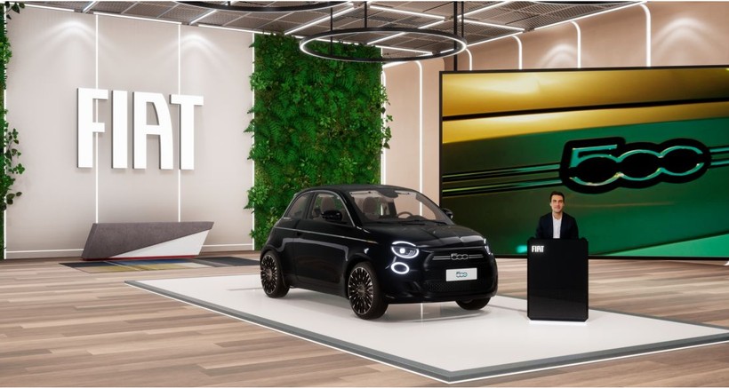 FIAT introduces the first "metaverse-powered showroom" - Photo: 3